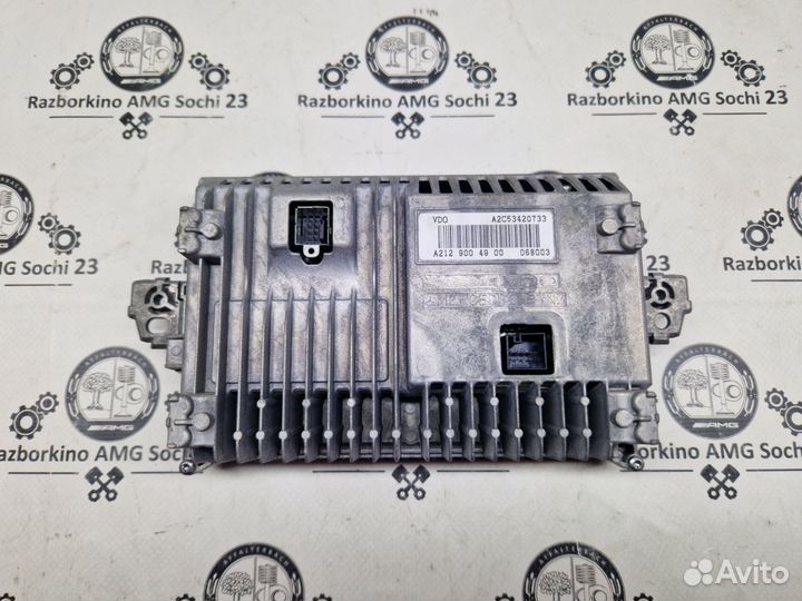 Монитор центральный дисплей Mercedes W207 W212