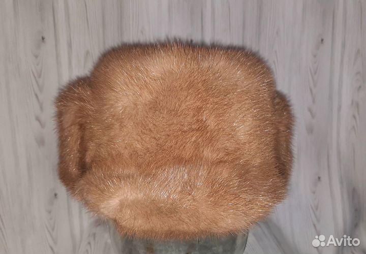 Норковая шапка мужская
