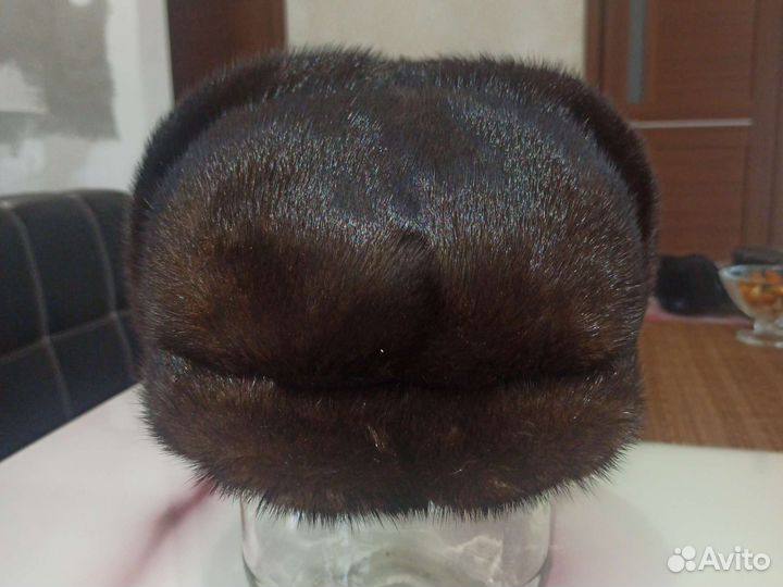 Шапка норковая мужская