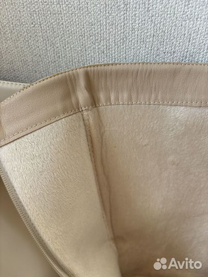 Сапоги трубы на каблуке