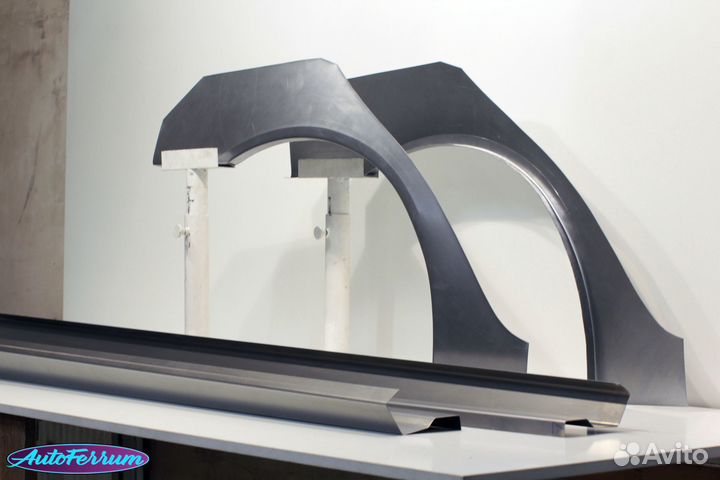 Toyota Camry XV30 кузовные пороги и задние арки