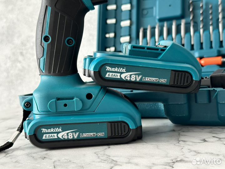 Шуруповерт makita 48v с набором