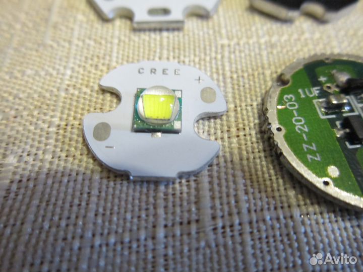 Светодиоды и драйверы для фонарей XML, Xhp70.2