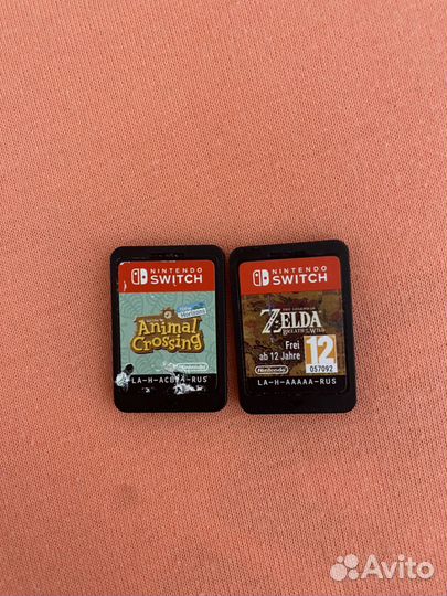 Картриджи nintendo switch