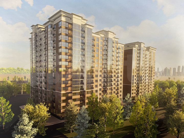 Квартира-студия, 44 м², 5/9 эт.