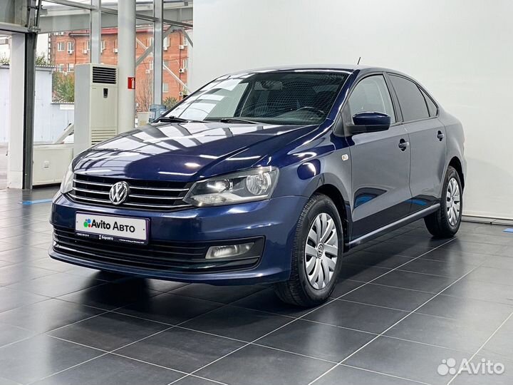 Volkswagen Polo 1.6 AT, 2016, 220 485 км