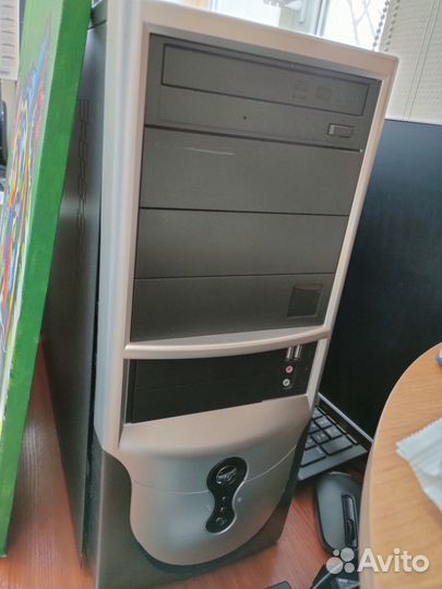 Системный блок с колонками