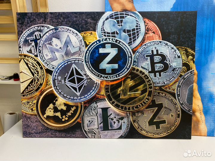 Постеры на холсте - Денежные Арты / Money Art