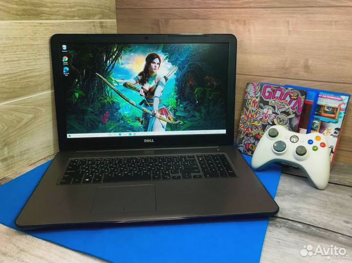 Мощный ноут Dell Core i5/Radeon для учебы и работы