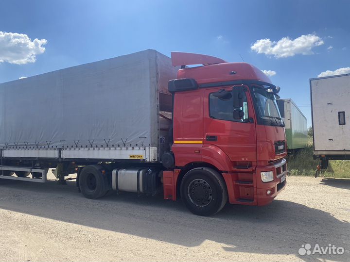 КамАЗ 5490 с полуприцепом, 2016