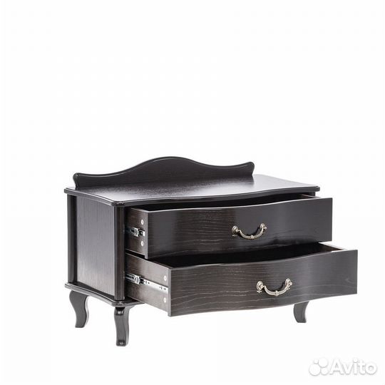 Прикроватная тумбочка Джульетта широкая 2 ящ Венге