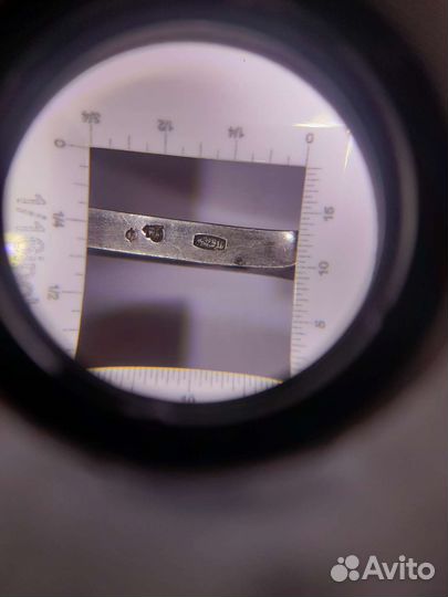 Ложка десертная серебро 916 проба