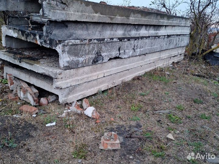 Плиты перекрытия бу