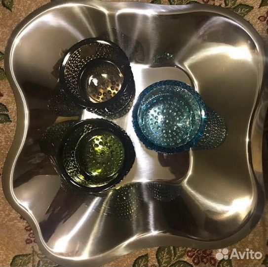 Kastehelmi подсвечники финской фабрики Iittala