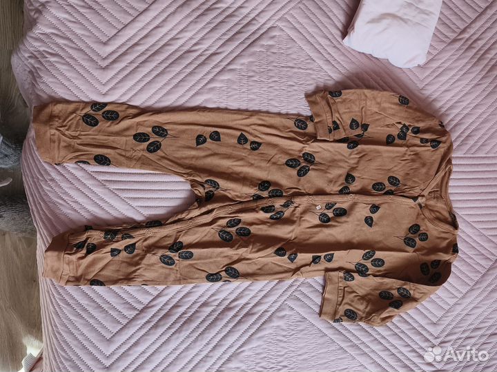 Комбинезон нательный для девочки 92см