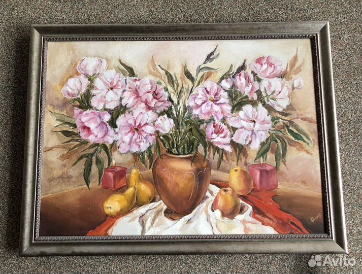 Интерьерная картина большая маслом