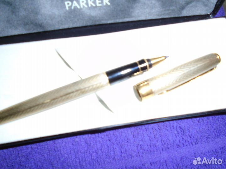 Ручка шариковая Parker / Паркер серебро 925 пробы