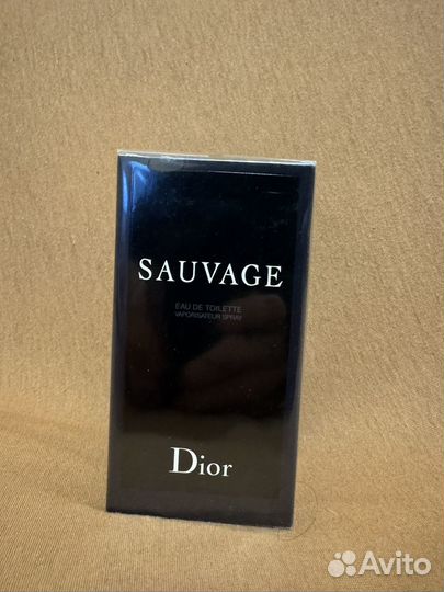 Туалетная вода мужская dior sauvage 100мл оригинал