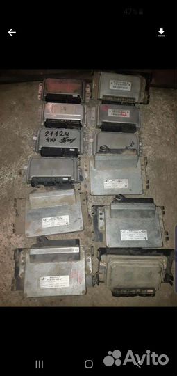 Эбу ваз 21124Январь7.2 мозги 16 кл компьютер