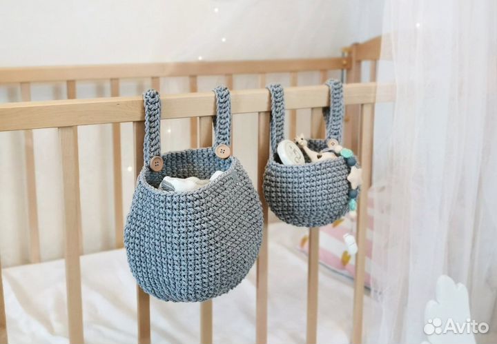 Корзина плетеная для хранения