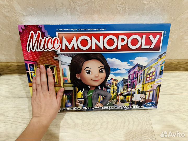Monopoly мисс монополия Hasbro