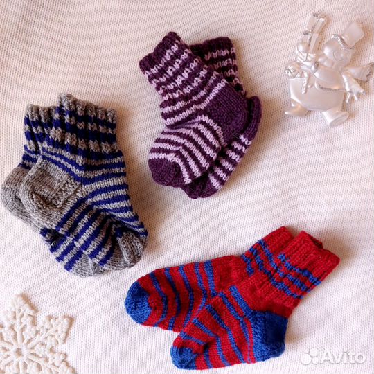 Шерстяные носки детские