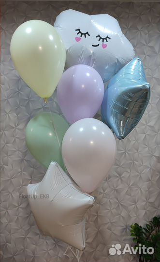 Воздушные шары с гелием доставка шаров FloatUp EKB