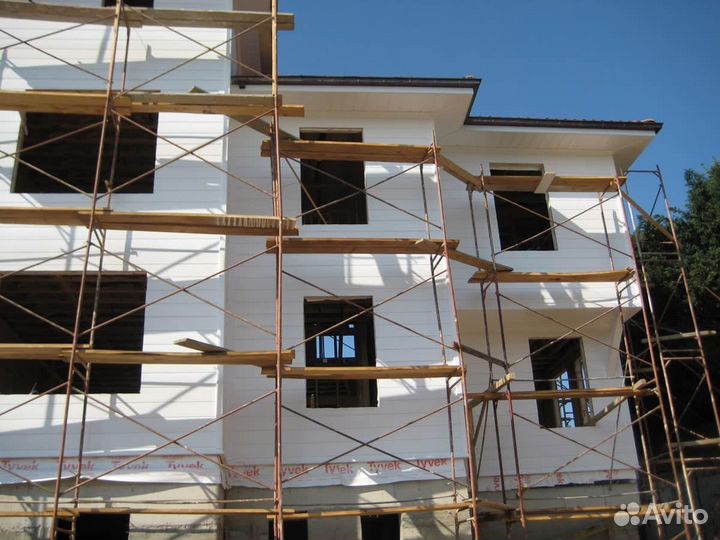 Фасадные работа под ключ