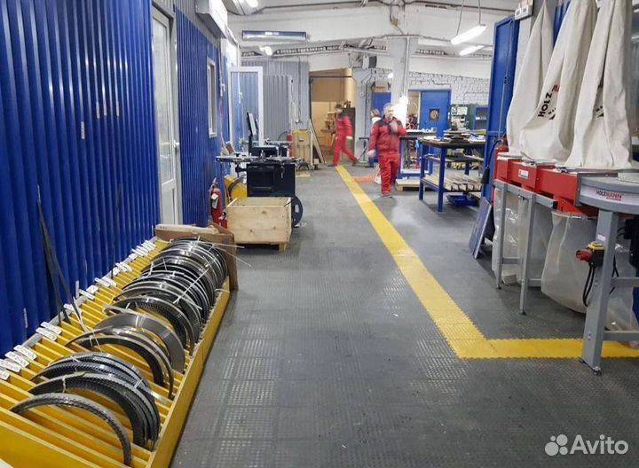 Модульная плитка пвх в фитнес зал