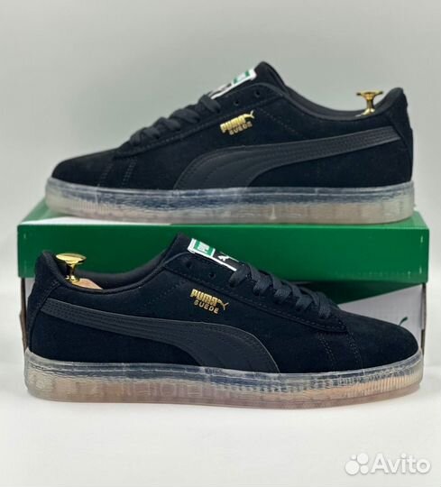 Комфортные кроссовки Puma Suede Black