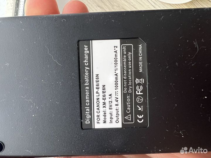 Аккумуляторы для canon lp-e6 и usb зарядка