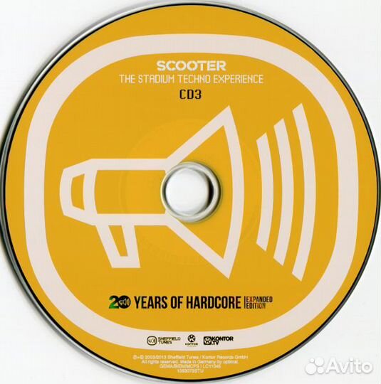 Scooter - 20 Years Of Hardcore: Stadium Techno Experience (Strictly Limited Expanded Edition) (3 CD)