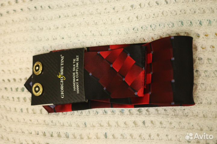 Комплект Галстук+запонки Giorgio Bruttini