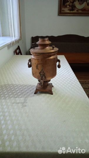 Самовар на дровах старинный