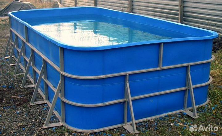 Бассейн 3х4х1,5 для дачи