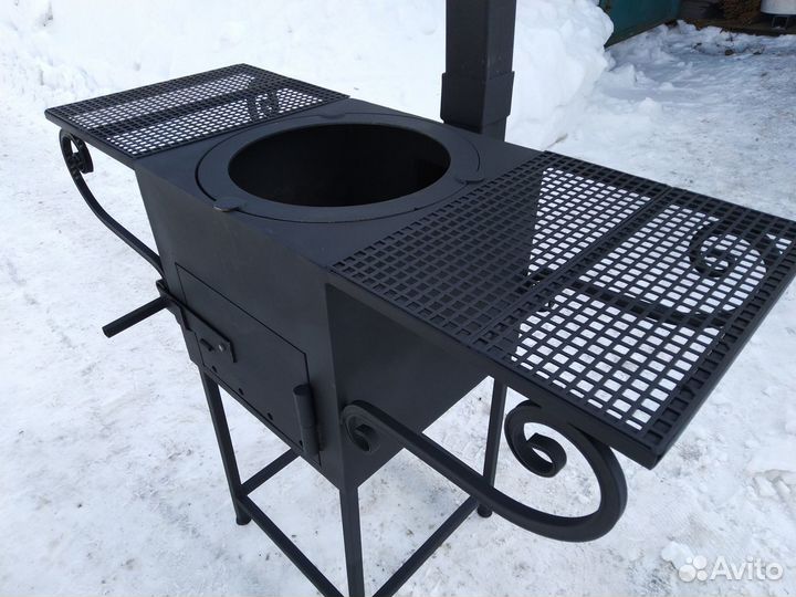 Печь для казана 5мм