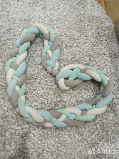 Бортик косичка