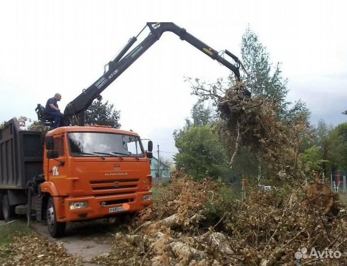 Вывоз мусора. Услуги ломовоза