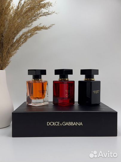Парфюмерный набор Dolce & Gabbana, 3*30 ml