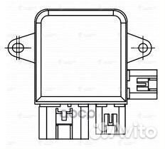 Резистор отопителя LFR1100 luzar