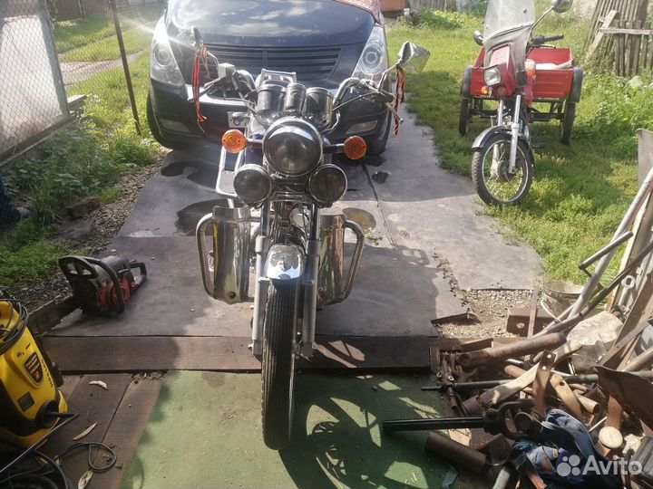 Мопед с документами на учёте не стоит