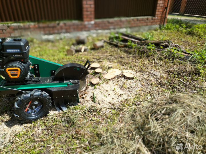 Удаление пней, корчевание, аренда дробилки пней