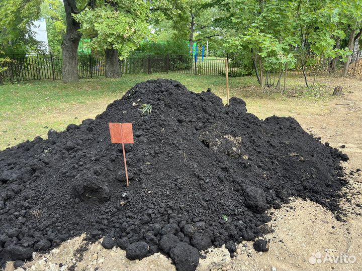 Чернозем, Торф, Смесь, Грунт