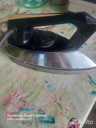 Старый утюг