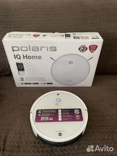 Робот пылесос Polaris pvcr 1050 Wi-Fi IQ Home Aqua