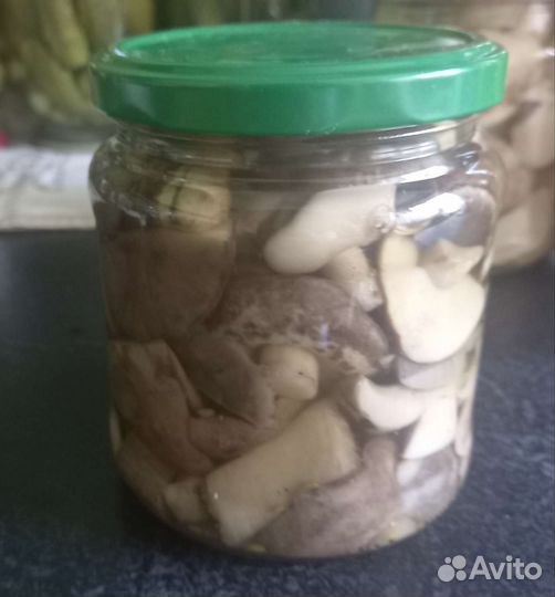 Грибы маринованные, сушеные