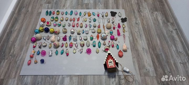 Ёлочные игрушки СССР, 90-х остатки