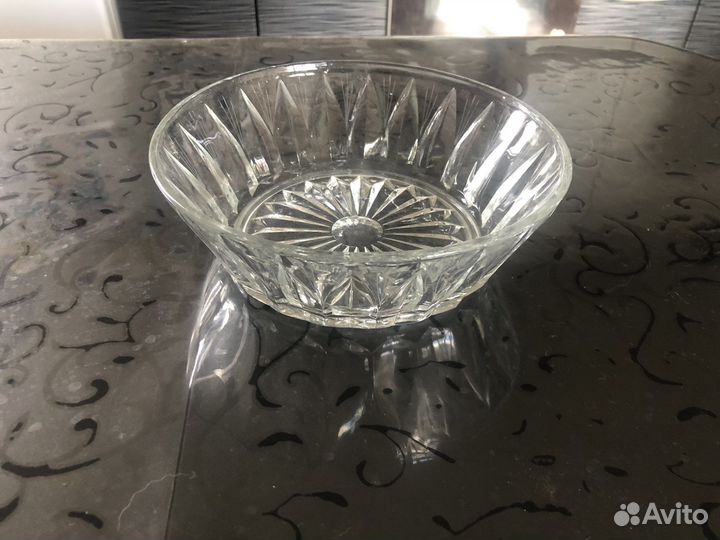 Салатник хрустальный