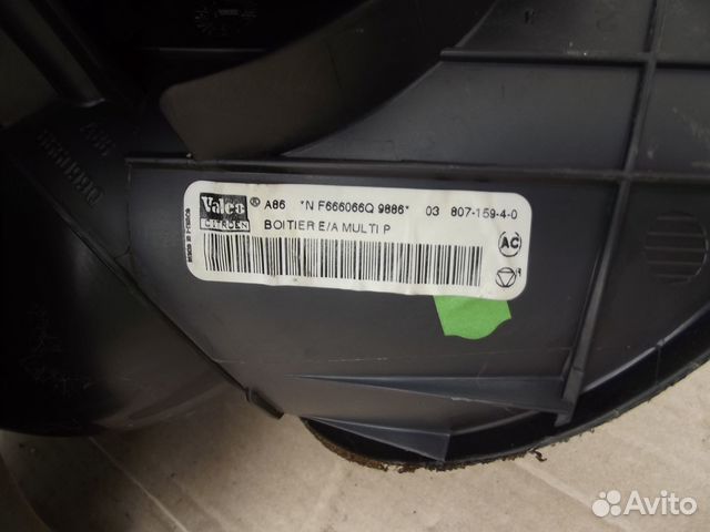 Печка Корпус отопителя Citroen C3 Ц3 KFV с A/С