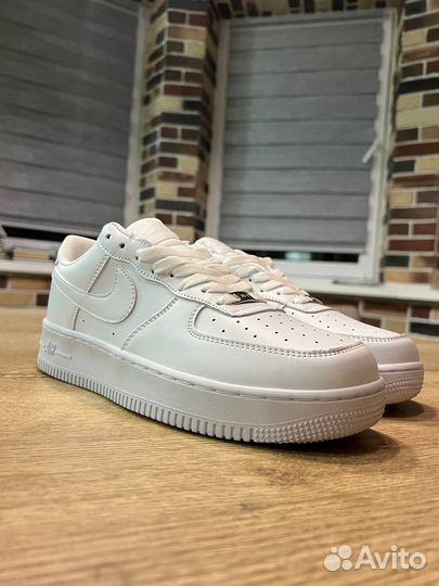 Кроссовки nike air force 1 белые